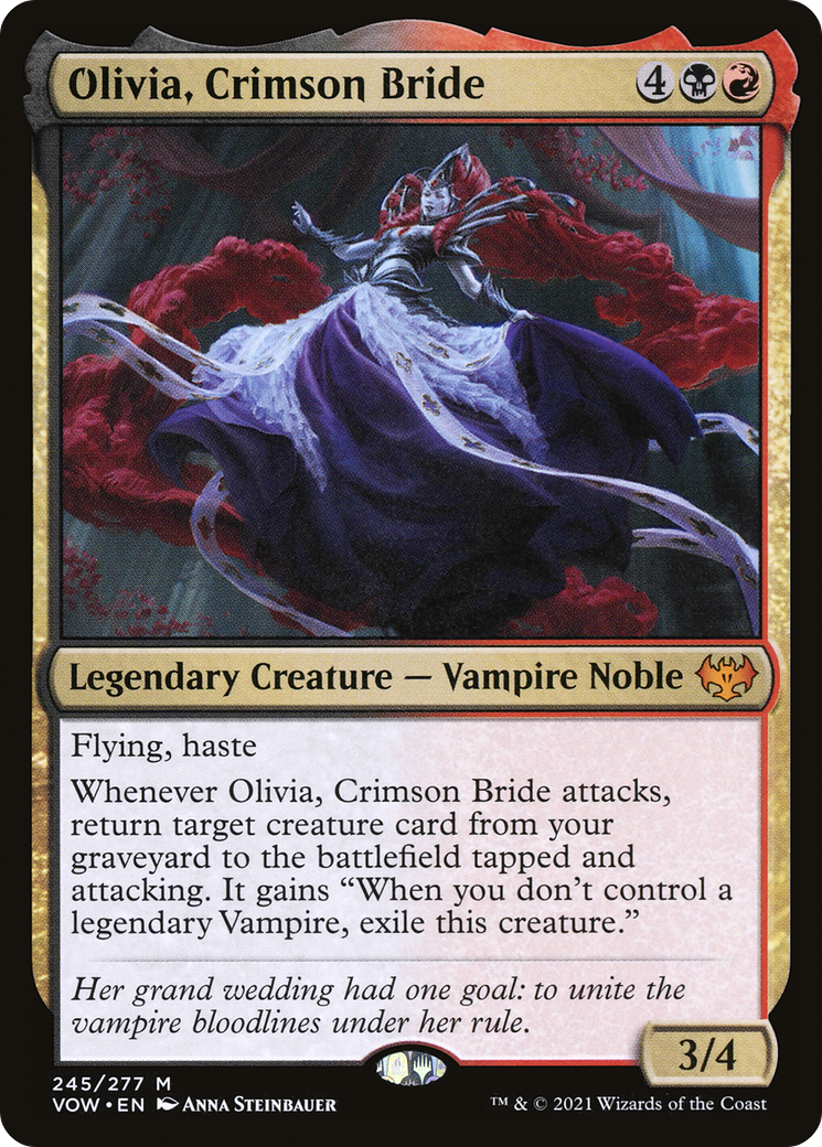 Olivia, Crimson Bride [Innistrad: Crimson Vow]-1