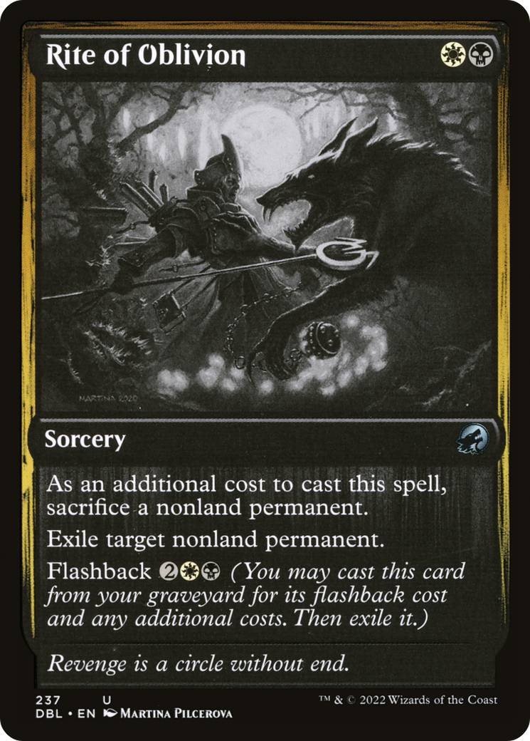 Rite of Oblivion [Innistrad: Double Feature]-1