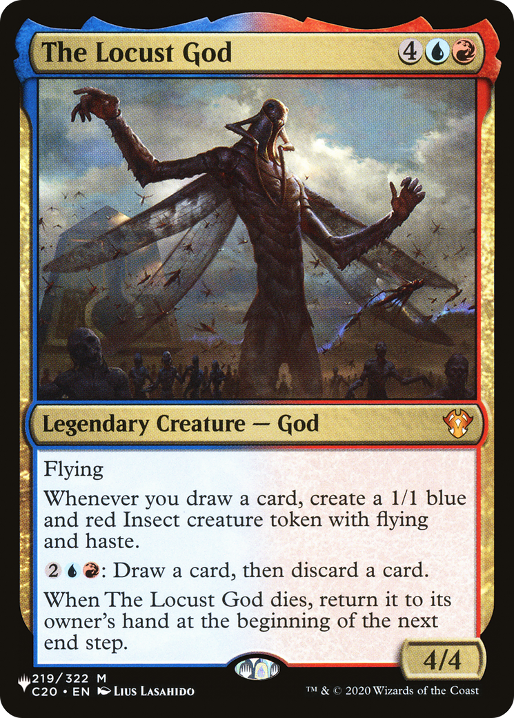 The Locust God [Secret Lair: Heads I Win, Tails You Lose]-1