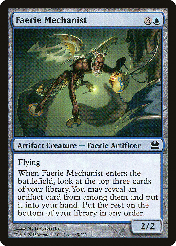 Faerie Mechanist [Modern Masters]-1