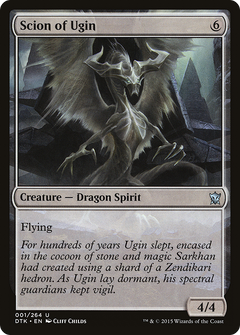 Scion of Ugin [Dragons of Tarkir]-1