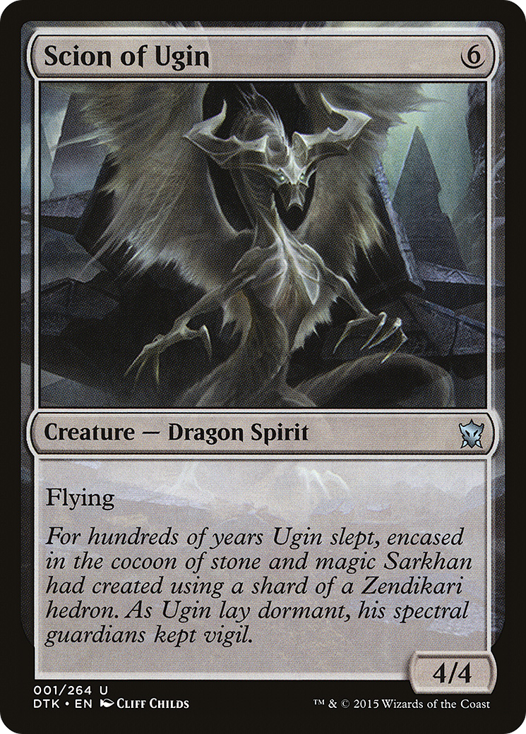 Scion of Ugin [Dragons of Tarkir]-1