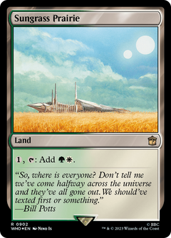 Sungrass Prairie (Surge Foil) [Doctor Who]-1