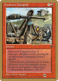 Dwarven Catapult (Eric Tam) (SB) [Pro Tour Collector Set]-1