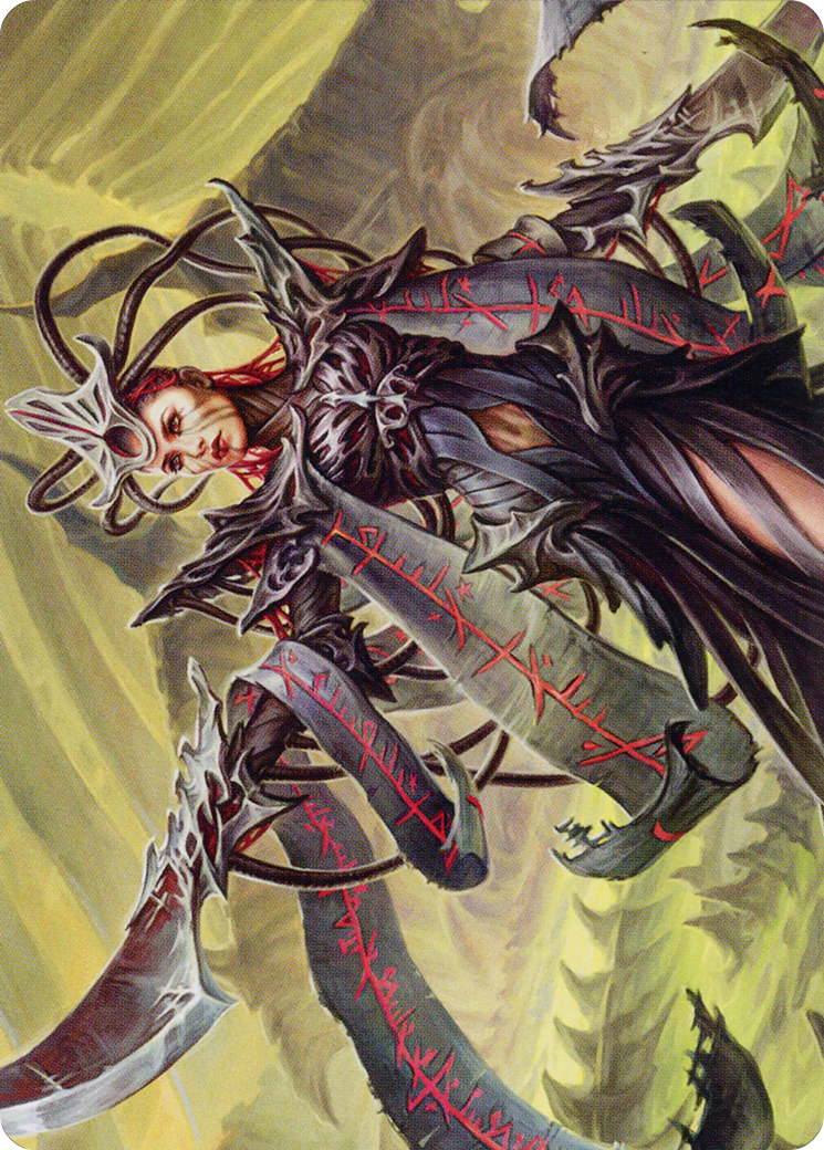 Testament Bearer // Testament Bearer (AONE-023) - Phyrexia: All Will Be One Art Series (Borderless)-3