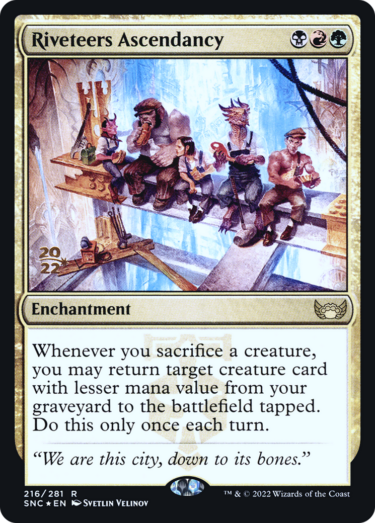 Riveteers Ascendancy [Streets of New Capenna Prerelease Promos]-1