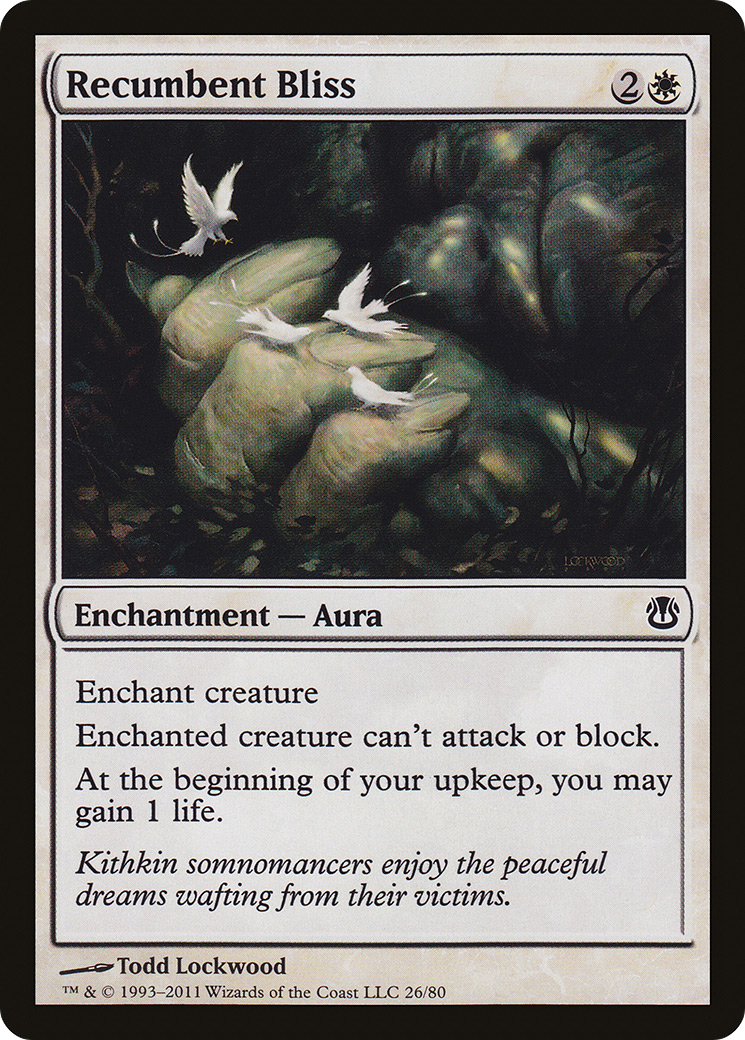 Recumbent Bliss [Duel Decks: Ajani vs. Nicol Bolas]-1