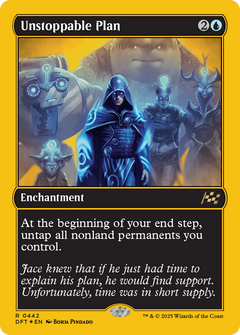 Unstoppable Plan (First-Place Foil) [Aetherdrift]-1