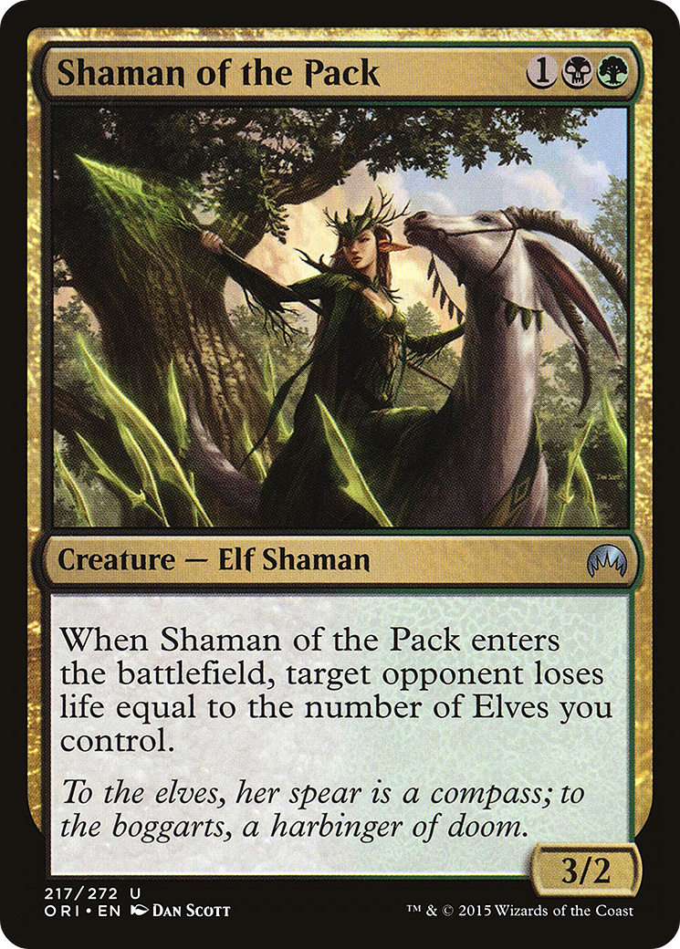 Shaman of the Pack [Magic Origins]-1