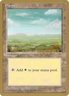Plains (shr366) (Shawn "Hammer" Regnier) [Pro Tour Collector Set]-1