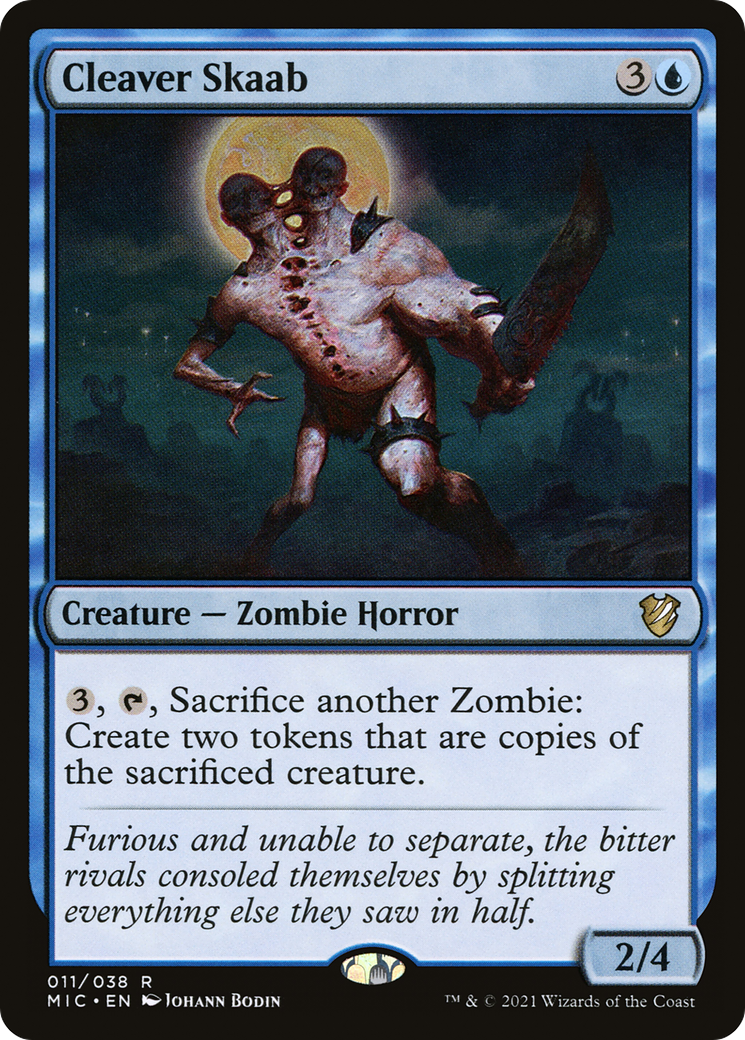 Cleaver Skaab [Innistrad: Midnight Hunt Commander]-1
