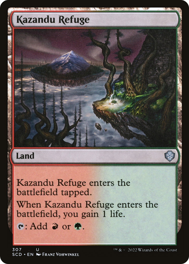 Kazandu Refuge [Starter Commander Decks]-1