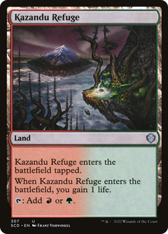 Kazandu Refuge [Starter Commander Decks]-1