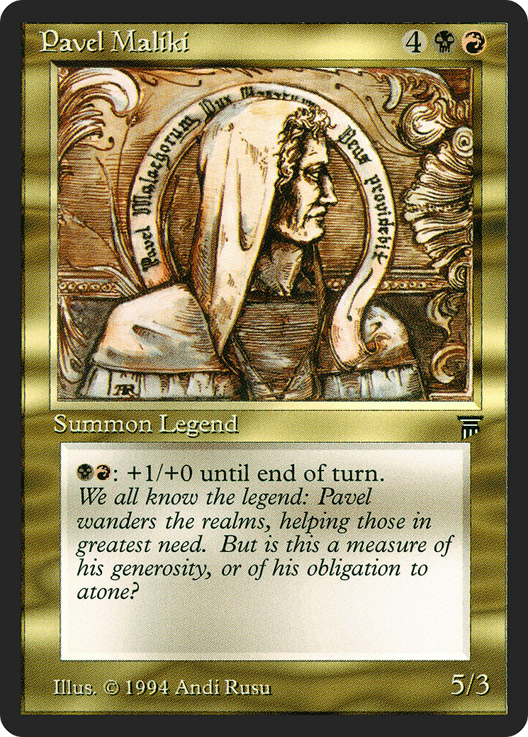 Pavel Maliki [Legends]-1