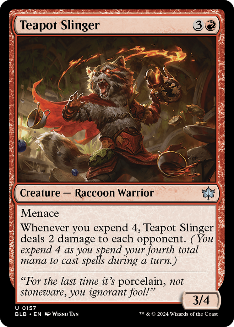 Teapot Slinger [Bloomburrow]-1