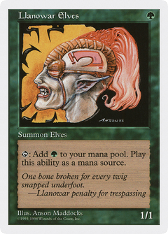 Llanowar Elves [Anthologies]-1