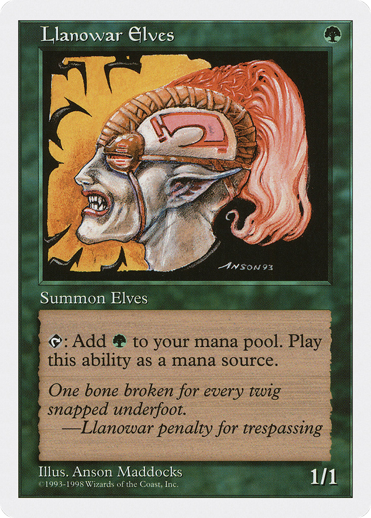 Llanowar Elves [Anthologies]-1