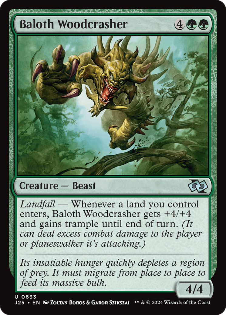 Baloth Woodcrasher [Foundations Jumpstart]-1