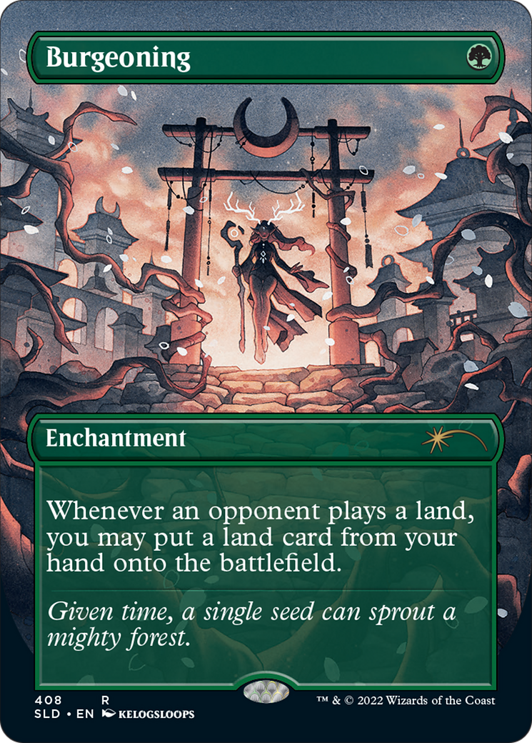 Burgeoning (Borderless) [Secret Lair Drop Series]-1