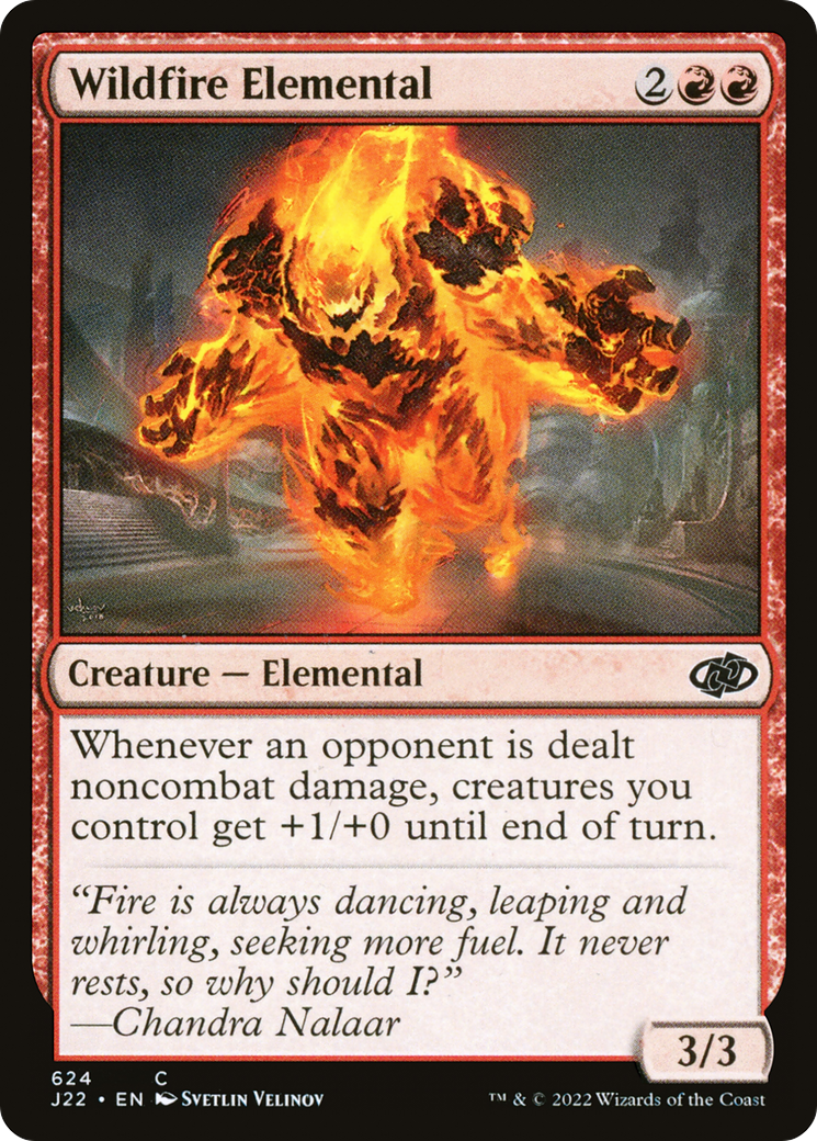 Wildfire Elemental [Jumpstart 2022]-1