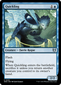 Quickling [Wilds of Eldraine Commander]-1