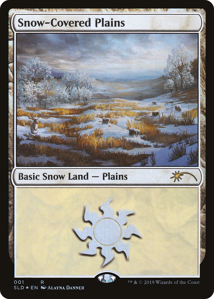 Snow-Covered Plains (001) [Secret Lair Drop Series]-1