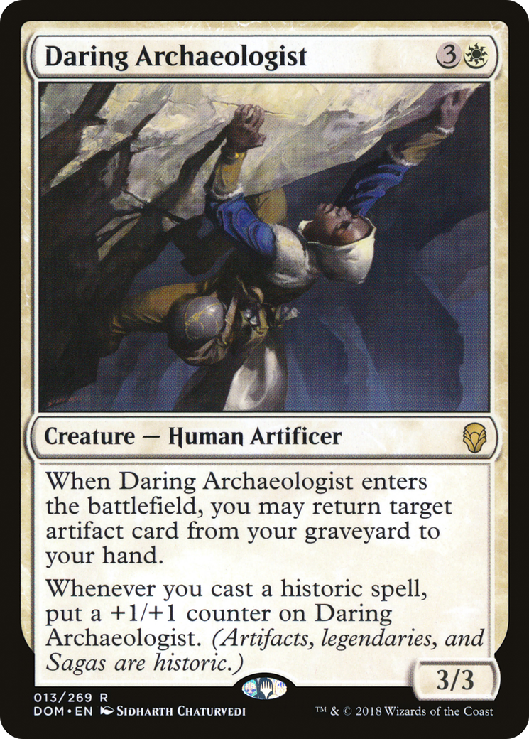 Daring Archaeologist [Dominaria]-1