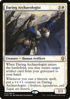 Daring Archaeologist [Dominaria]-1
