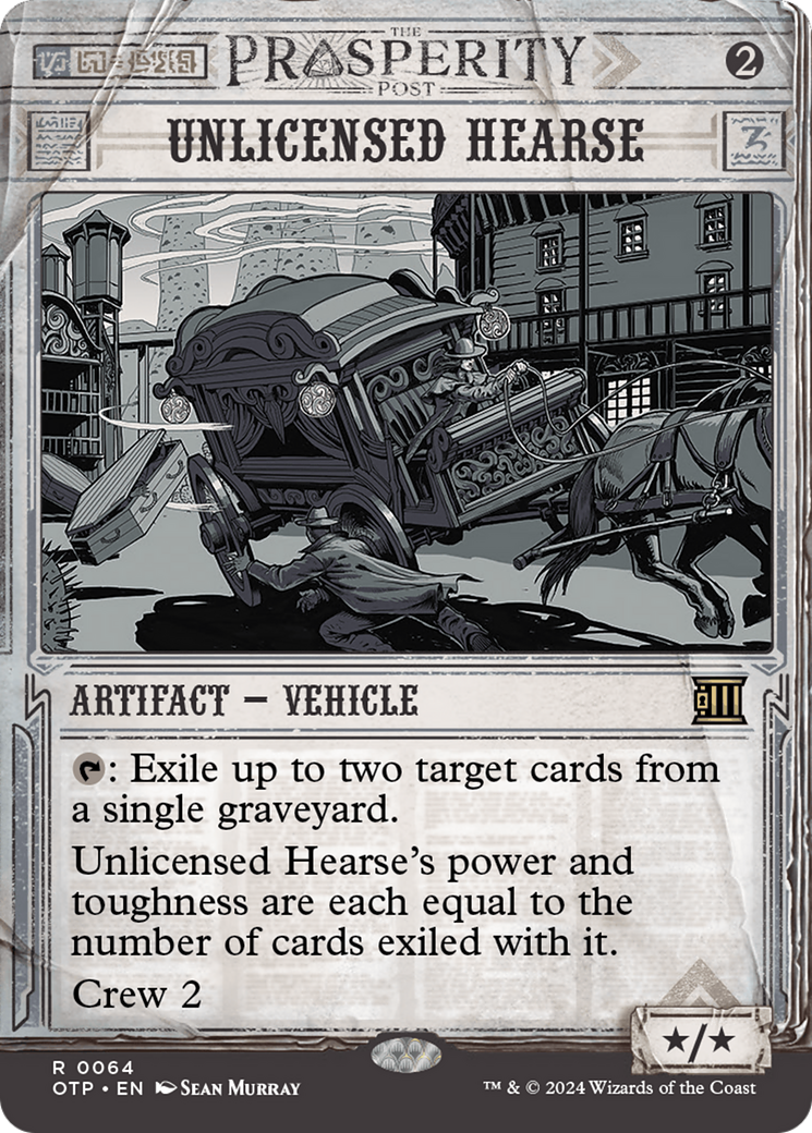 Unlicensed Hearse [Outlaws of Thunder Junction: Breaking News]-1