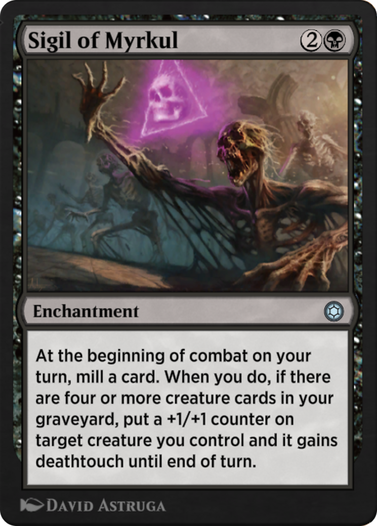 Sigil of Myrkul (HBG-168) - Alchemy Horizons: Baldur's Gate-1