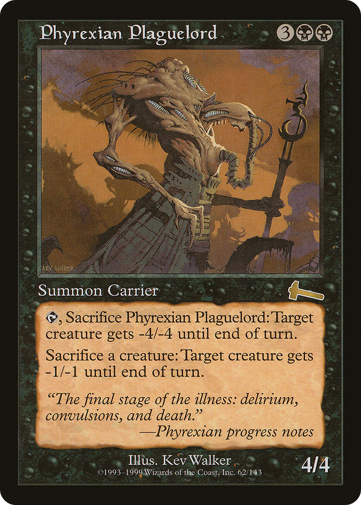 Phyrexian Plaguelord [Urza's Legacy]-1