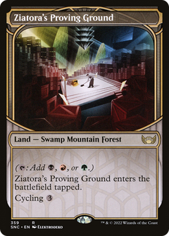 Ziatora's Proving Ground (Showcase) (SNC-359) - Streets of New Capenna: (Showcase) Foil-1