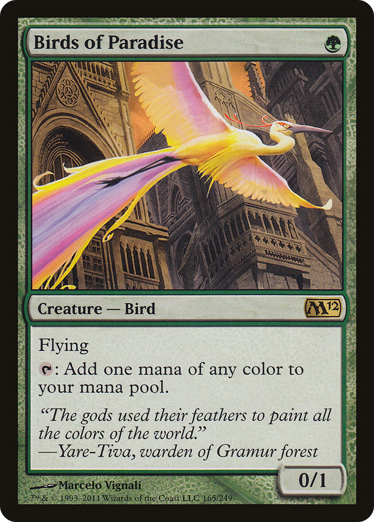 Birds of Paradise [Magic 2012]-1