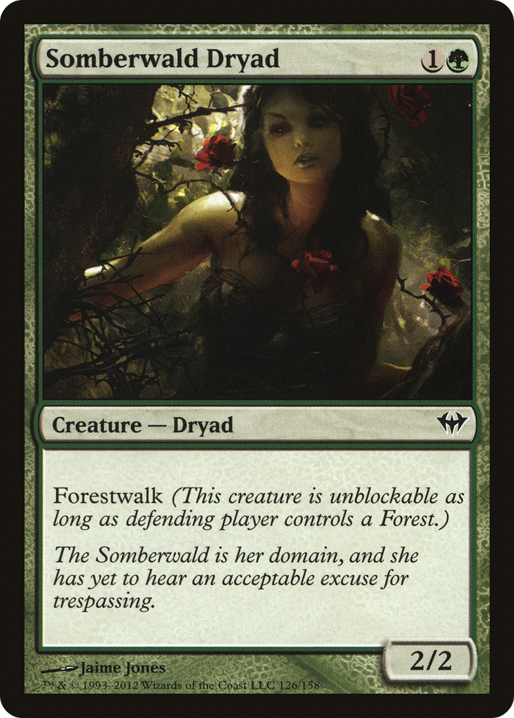 Somberwald Dryad [Dark Ascension]-1