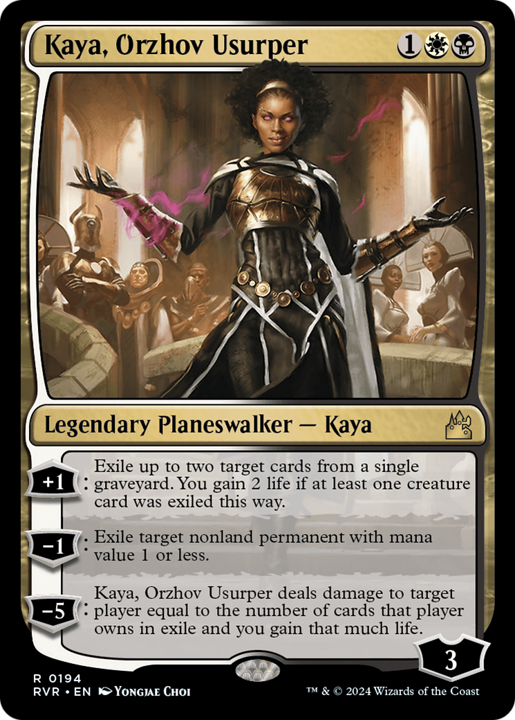 Kaya, Orzhov Usurper [Ravnica Remastered]-1