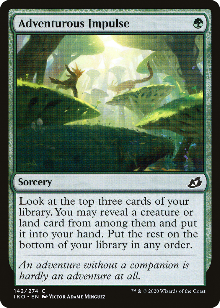 Adventurous Impulse [Ikoria: Lair of Behemoths]-1