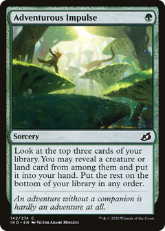 Adventurous Impulse [Ikoria: Lair of Behemoths]-1