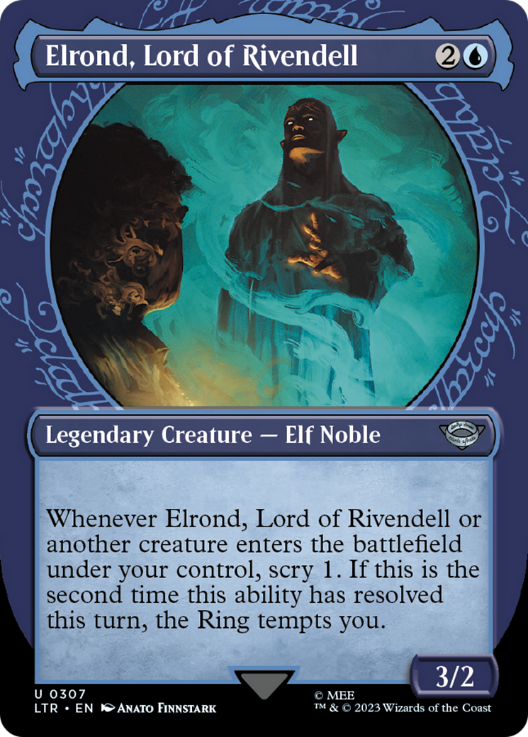 Elrond, Lord of Rivendell (Showcase Ring Frame) [The Lord of the Rings: Tales of Middle-Earth]-1