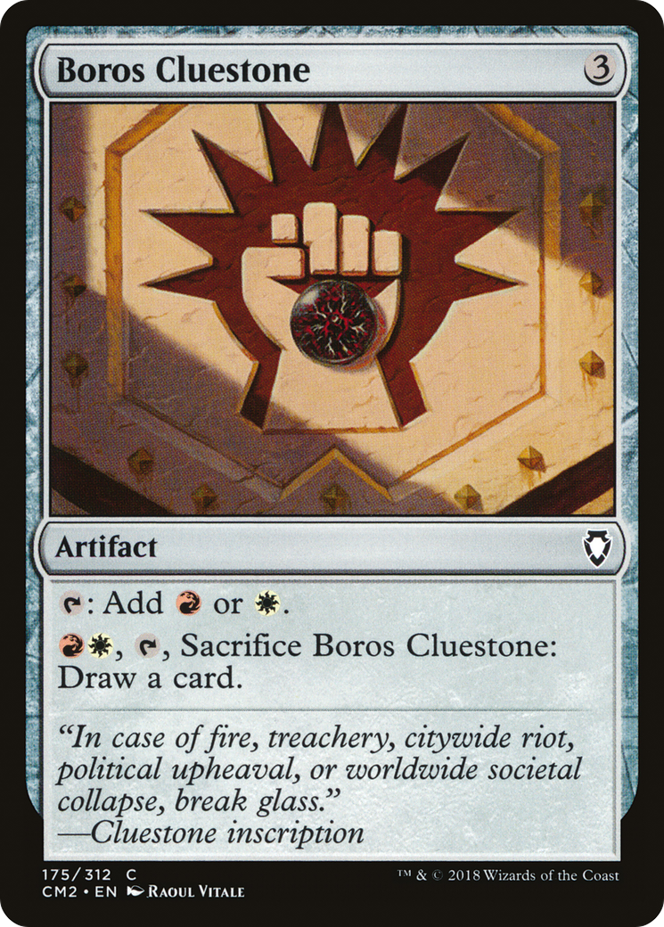 Boros Cluestone [Commander Anthology Volume II]-1