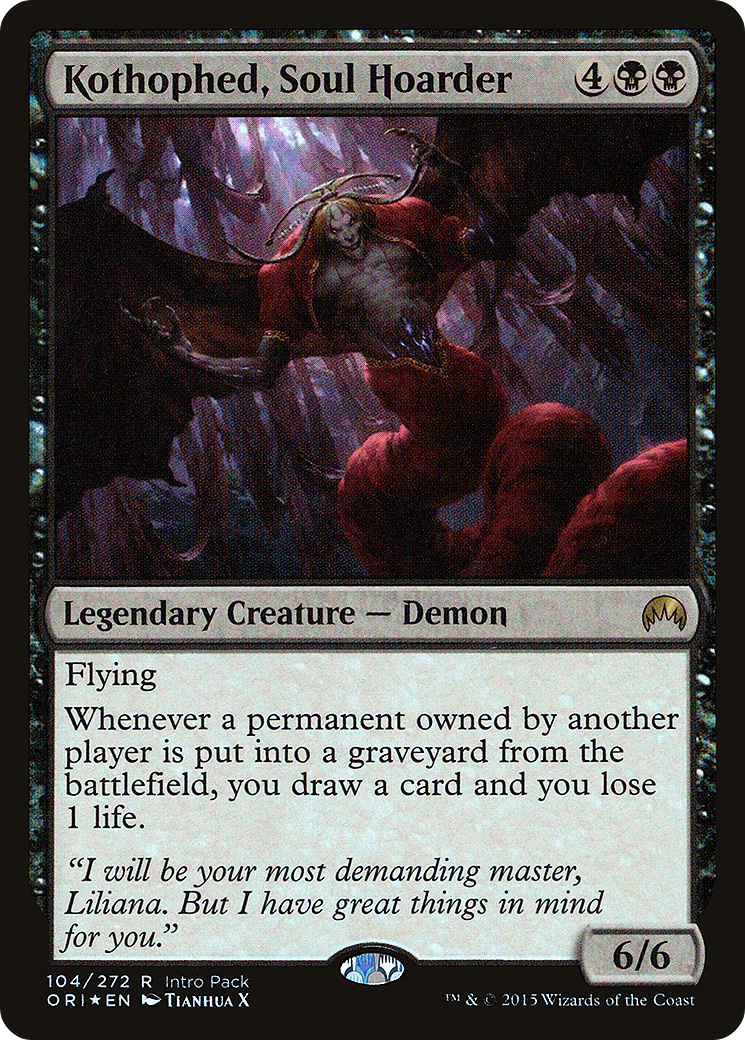 Kothophed, Soul Hoarder (Intro Pack) [Magic Origins Promos]-1