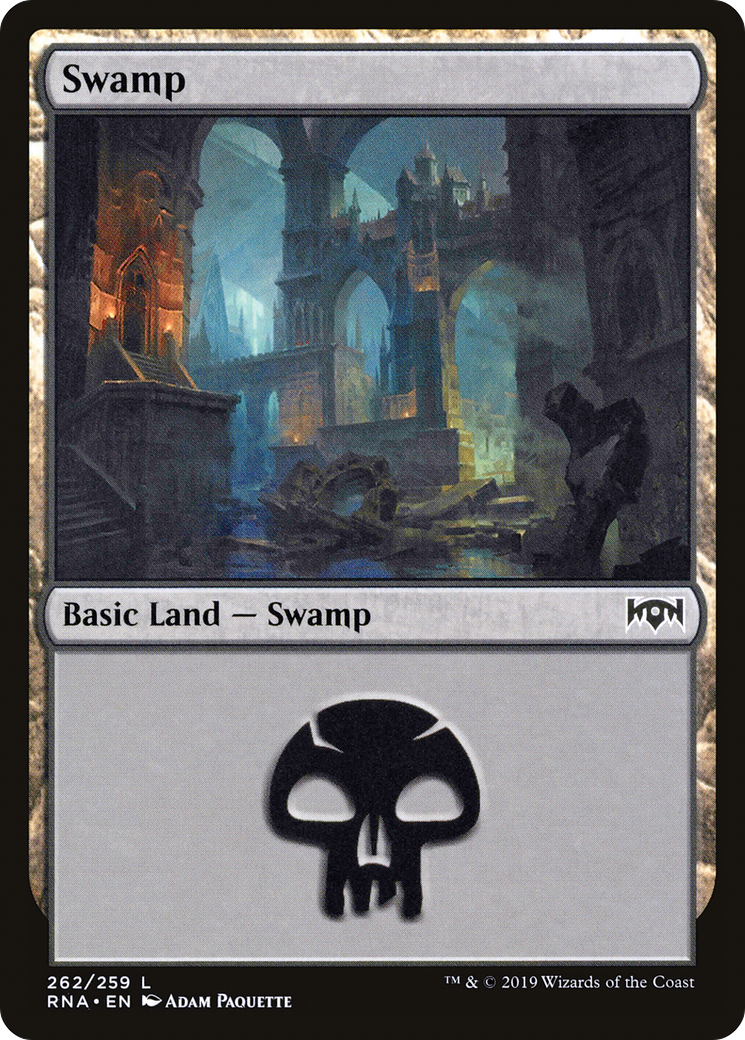 Swamp (262) [Ravnica Allegiance]-1