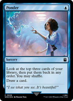 Ponder (Surge Foil) [Doctor Who]-1