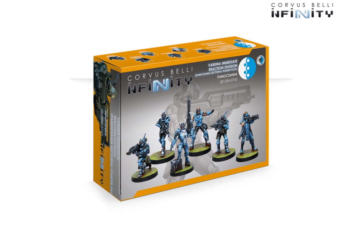 Infinity: PanOceania: Varuna Immediate Reaction Division (Sectorial Starter Pack)