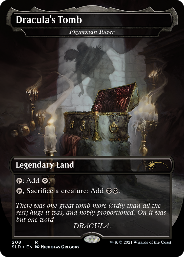 Phyrexian Tower - Dracula's Tomb [Secret Lair Drop Series]-1