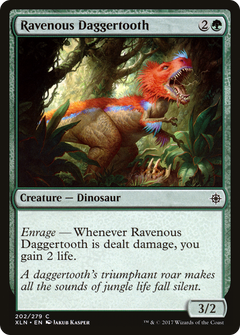 Ravenous Daggertooth [Ixalan]-1