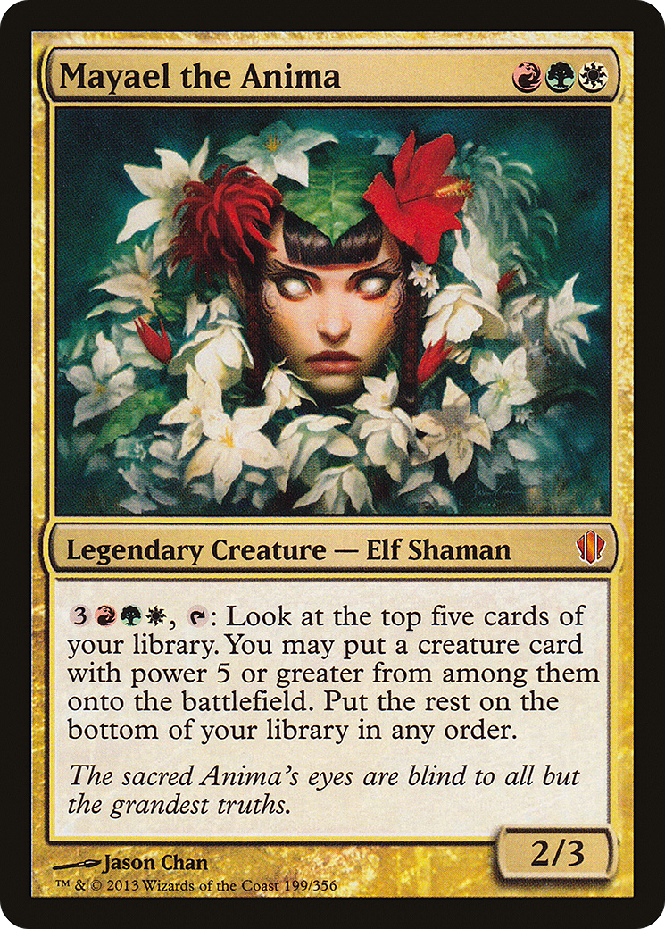 Mayael the Anima [Commander 2013]-1