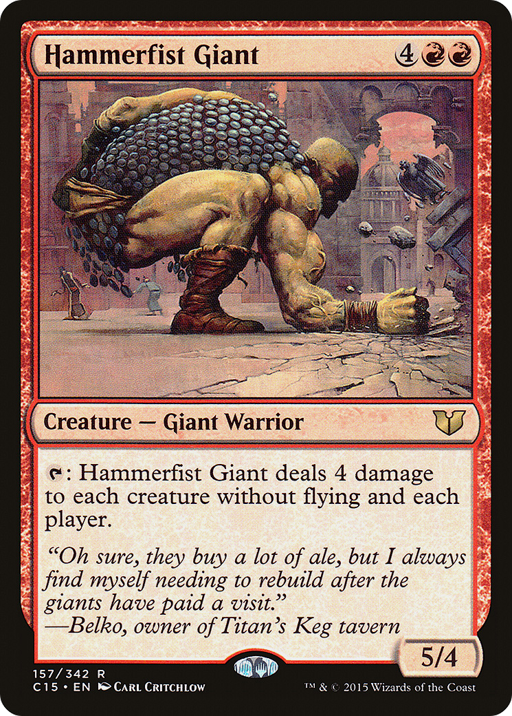 Hammerfist Giant [Commander 2015]-1