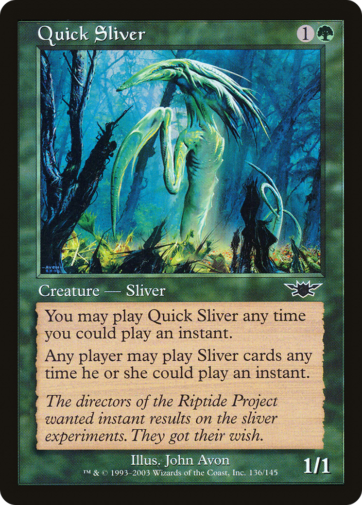 Quick Sliver [Legions]-1