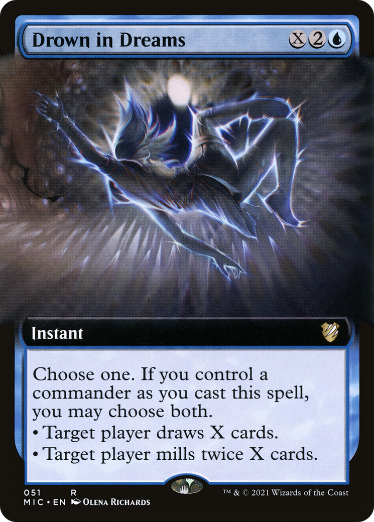 Drown in Dreams (Extended Art) [Innistrad: Midnight Hunt Commander]-1