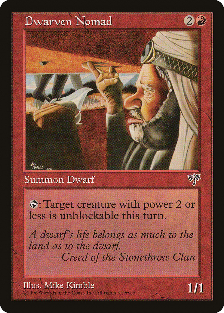Dwarven Nomad [Mirage]-1